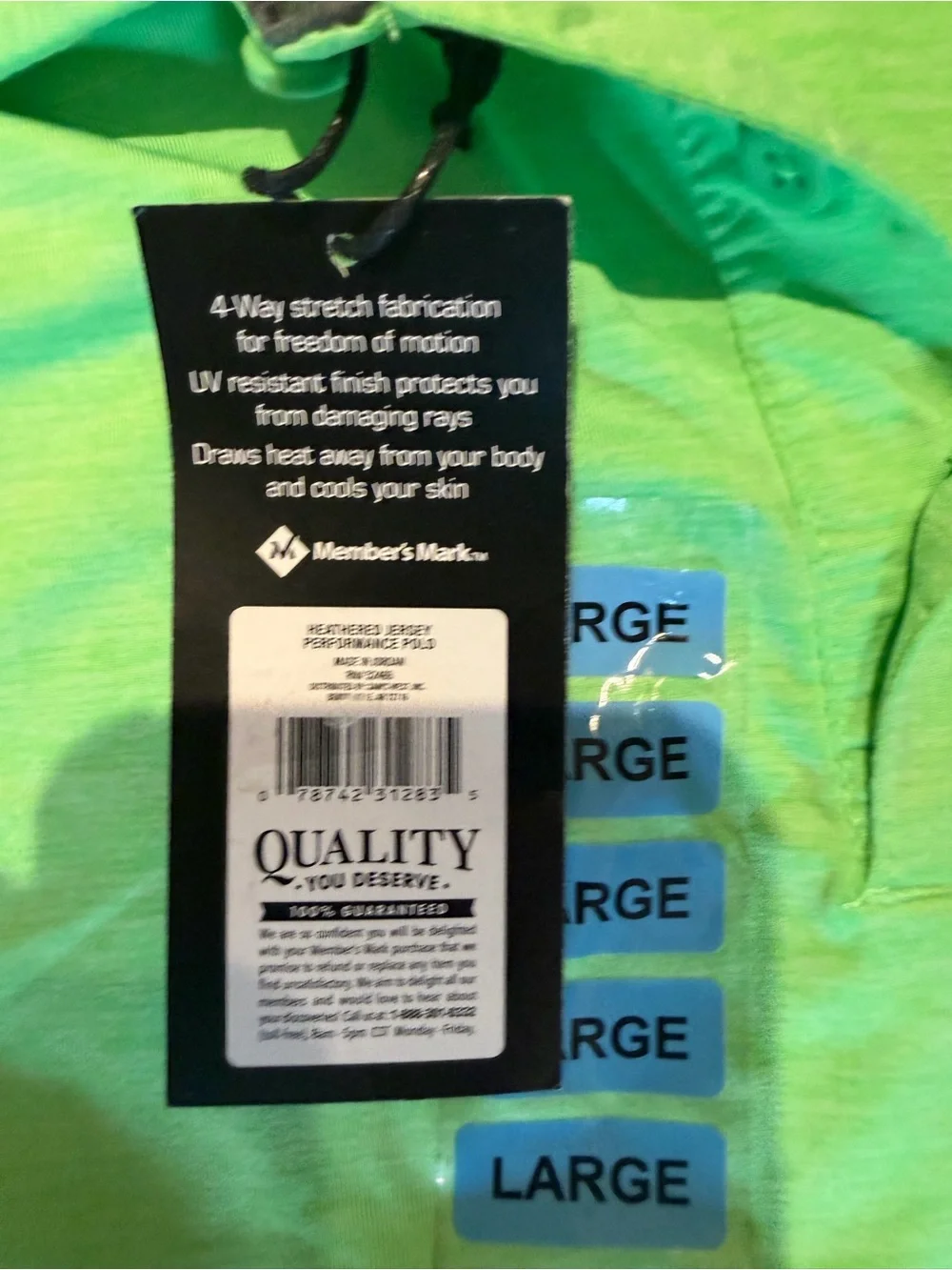 Men's Mint Green Polo with Contrast Collar - Breathable Short Sleeve